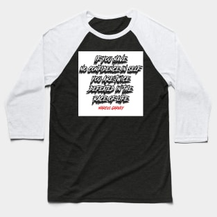 Melanin Empowerment - Marcus Garvey Baseball T-Shirt